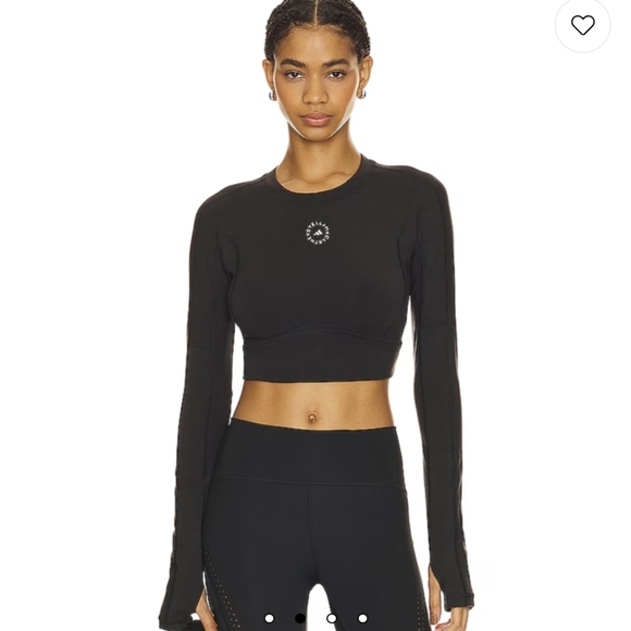 Adidas Stella McCartney TrueStrength Yoga Crop Top - Picture 3 of 4